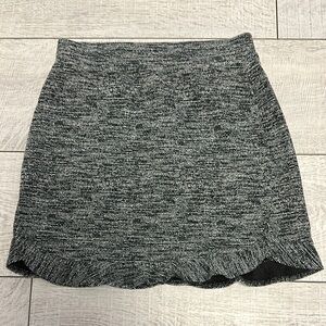 Chic Grey Mini Skirt